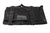 Black Textured w/ Gold Stitching The KIKU™ 13 PRO Leather Bonsai Tool Roll Case- 11 Pockets + 2 Zippers - Leather