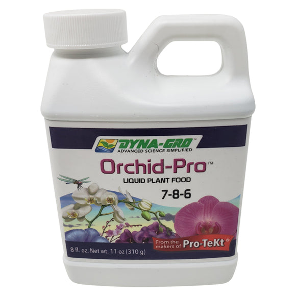 8 Ounces Dyna-Gro Orchid-Pro 7-8-6 - Liquid Orchid Fertilizer
