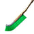 Chinese Green Nylon Bonsai Brush W/ Curved Head 9.25"