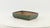 Tokoname Heian Chikuzan Green Glazed Rectangle Bonsai Pot - 5.5" x 4" x 1.25"