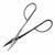 KIKU™ Gold 8" Long Handle Trimming Scissor - Stainless Steel