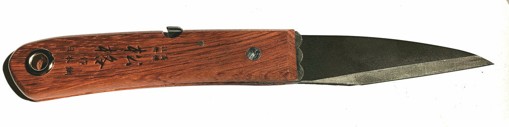 Wood Handle Folding Bonsai Grafting Knife