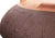 Sara Rayner Dark Brown Textured Unglazed Round Bonsai Pot - 18.25" x 18.25" x 4"