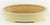 Tokoname Hattori Cream Glazed Oval Bonsai Pot - 10.5" x 7.75" x 2.5"
