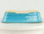 Roy Minarai Glazed Baby Blue Rounded Rectangle Bonsai Pot - 10.5" x 8" x 2.5"