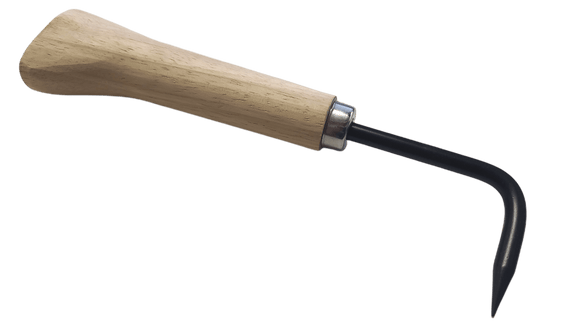 Single Point Bonsai Root Hook W/ Wood Handle
