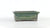 Tokoname Yamaaki Green Glazed Rectangle Bonsai Pot - 5.25" x 4" x 2"