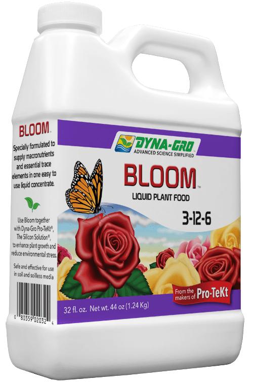 8 Ounce Dyna-Gro Bloom 3-12-6 - Liquid Plant & Bonsai Fertilizer & Food - Flowers & Fruits