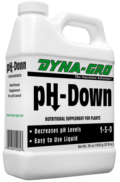 8 Ounces Dyna-Gro PH-Down Reduce PH Levels - Plant Supplement