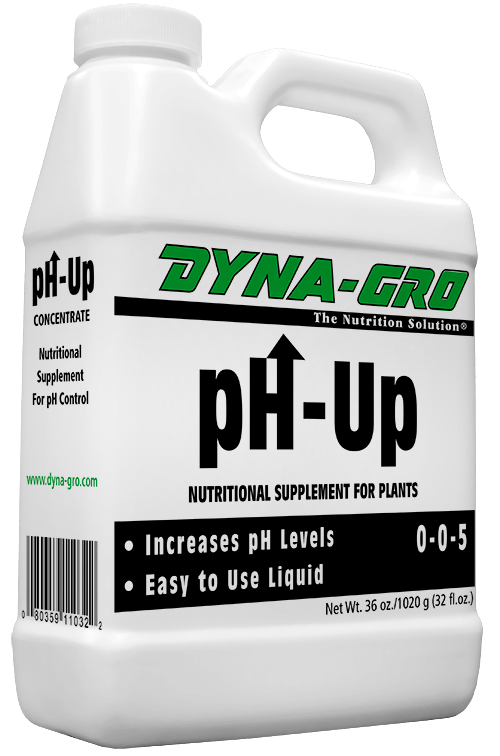 8 Ounces Dyna-Gro pH-Up Increase pH Levels - Plant Supplement
